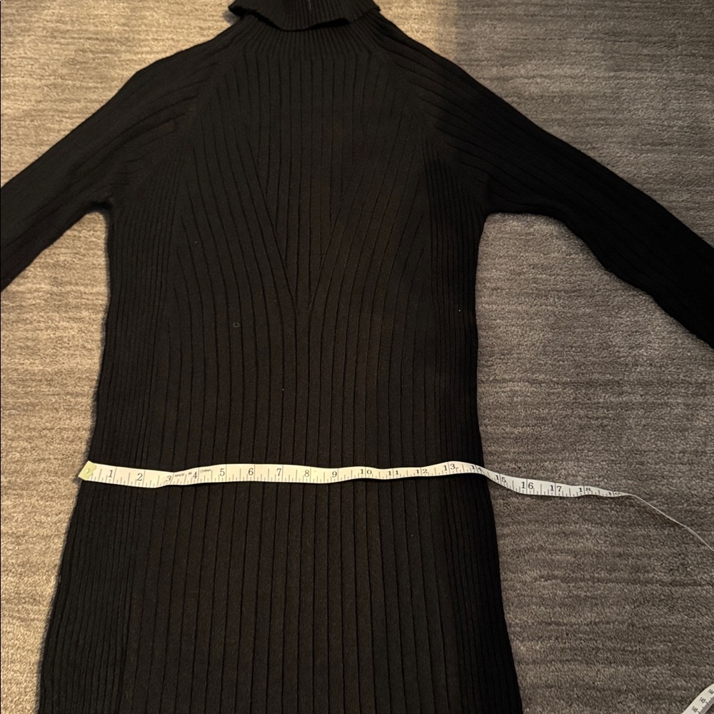 Black Sweater Dress - Picture 7 of 7